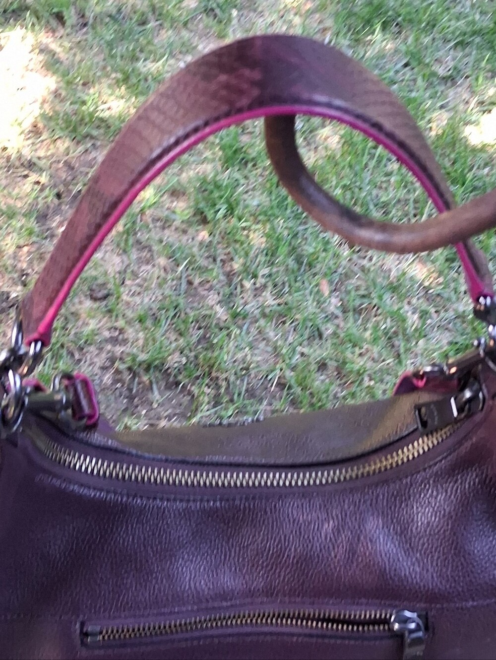Coach Exotic Trim East/West Harley Hobo May 2017 - Picture 4 of 14